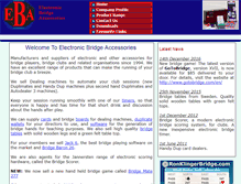 Tablet Screenshot of electronicbridge.com.au